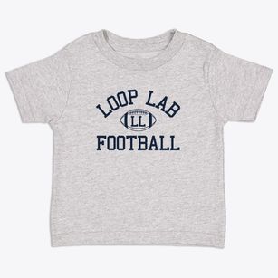 Loop Lab School Classic Football Toddler T-Shirt
