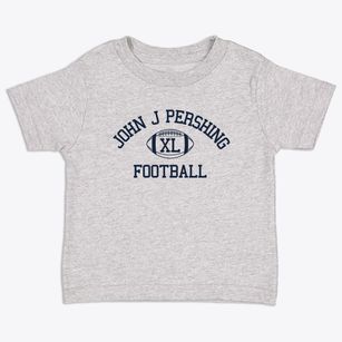 John J Pershing Magnet School Classic Football Toddler T-Shirt
