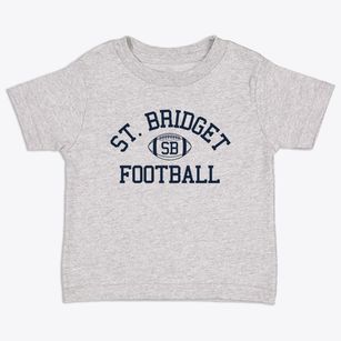 Saint Bridget School Classic Football Toddler T-Shirt