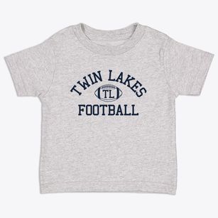 Twin Lakes High School Classic Football Toddler T-Shirt