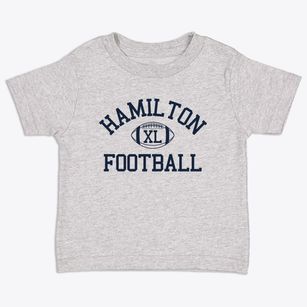 Hamilton Sixth Grade Center Longfellow Classic Football Toddler T-Shirt