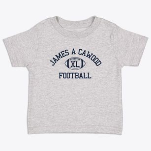 James A Cawood High School Classic Football Toddler T-Shirt