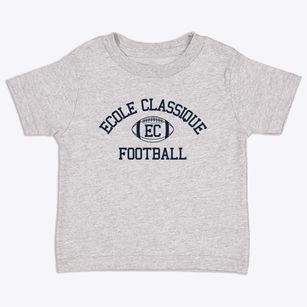 Ecole Classique School Classic Football Toddler T-Shirt