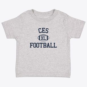 Christ Episcopal School Classic Football Toddler T-Shirt