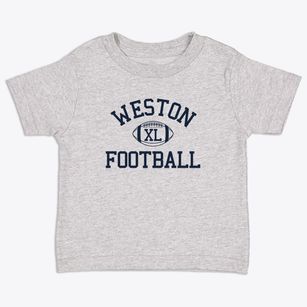 Weston High School Classic Football Toddler T-Shirt
