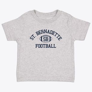 Saint Bernadette School Classic Football Toddler T-Shirt