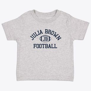 Julia Brown Montessori School Classic Football Toddler T-Shirt