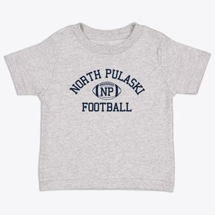 North Pulaski High School Classic Football Toddler T-Shirt