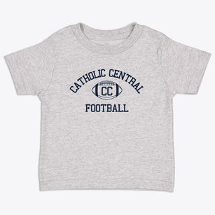 Catholic Central High School Classic Football Toddler T-Shirt