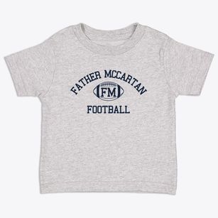 Father Mccartan Memorial School Classic Football Toddler T-Shirt