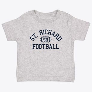 Saint Richard School Classic Football Toddler T-Shirt