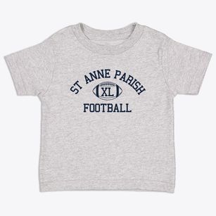 St Anne Parish Classic Football Toddler T-Shirt