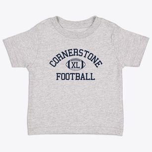 Cornerstone Christian School Classic Football Toddler T-Shirt