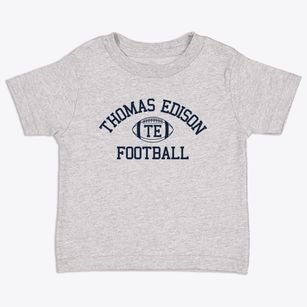 Thomas Edison Intermediate School Classic Football Toddler T-Shirt