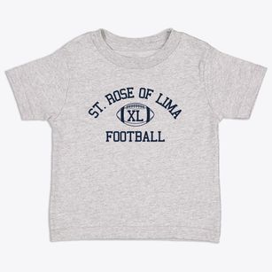 Saint Rose Of Lima School Classic Football Toddler T-Shirt