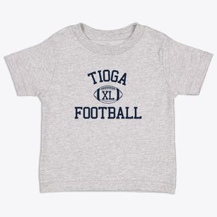 Tioga High School Classic Football Toddler T-Shirt