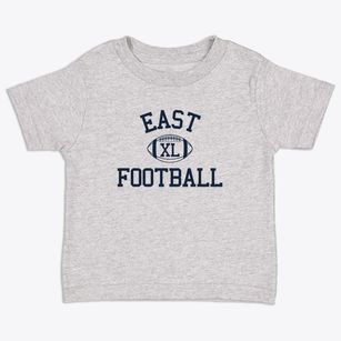 East Ferry Street School Classic Football Toddler T-Shirt