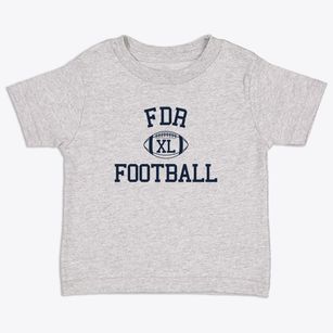 F.d. Roosevelt High School Classic Football Toddler T-Shirt