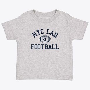 New York City Lab School Classic Football Toddler T-Shirt