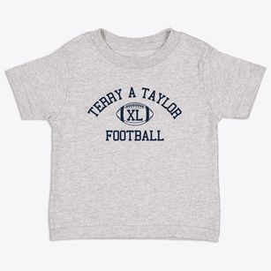 Terry A Taylor School Classic Football Toddler T-Shirt