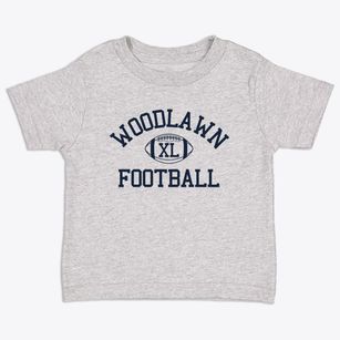 Woodlawn School Classic Football Toddler T-Shirt