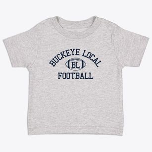 Buckeye Local High School Classic Football Toddler T-Shirt