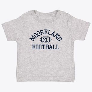 Mooreland High School Classic Football Toddler T-Shirt