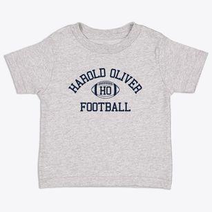 Harold Oliver Intermediate School Classic Football Toddler T-Shirt
