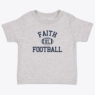 Faith Christian School Classic Football Toddler T-Shirt