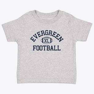 Evergreen Charter School Classic Football Toddler T-Shirt
