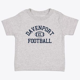 Davenport High School Classic Football Toddler T-Shirt