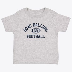 Gd4c Ballers Classic Football Toddler T-Shirt