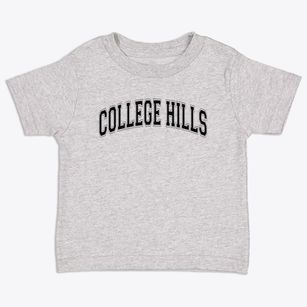 College Hills Elementary School Varsity Arch Toddler T-Shirt