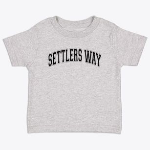Settlers Way Elementary School Varsity Arch Toddler T-Shirt