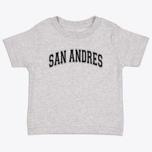 San Andres Elementary School Varsity Arch Toddler T-Shirt