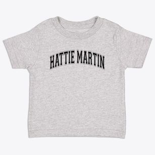 Hattie Martin Elementary School Varsity Arch Toddler T-Shirt