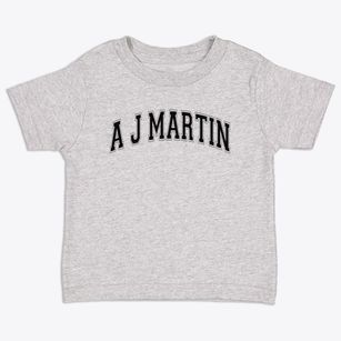 A J Martin Elementary School Varsity Arch Toddler T-Shirt