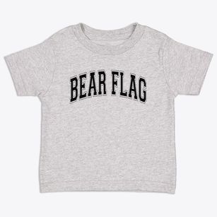 Bear Flag Elementary School Varsity Arch Toddler T-Shirt