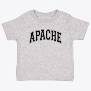 Apache Elementary School Varsity Arch Toddler T-Shirt