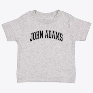 John Adams Elementary School Varsity Arch Toddler T-Shirt