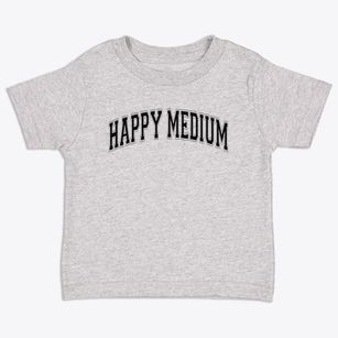 Happy Medium School Varsity Arch Toddler T-Shirt