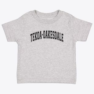 Tekoa-oakesdale School District Varsity Arch Toddler T-Shirt