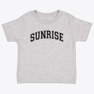 Sunrise Elementary School Varsity Arch Toddler T-Shirt
