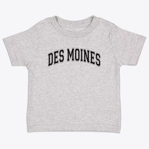 Des Moines Elementary School Varsity Arch Toddler T-Shirt
