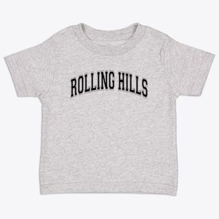Rolling Hills Elementary School Varsity Arch Toddler T-Shirt