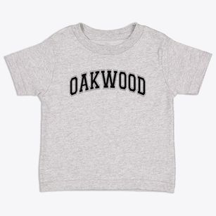 Oakwood Elementary School Varsity Arch Toddler T-Shirt