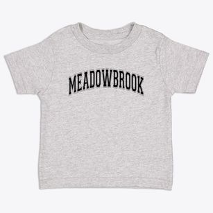 Meadowbrook Elementary School Varsity Arch Toddler T-Shirt