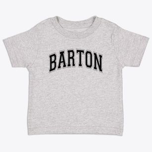 Barton Elementary School Varsity Arch Toddler T-Shirt