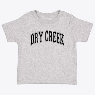 Dry Creek Elementary School Varsity Arch Toddler T-Shirt