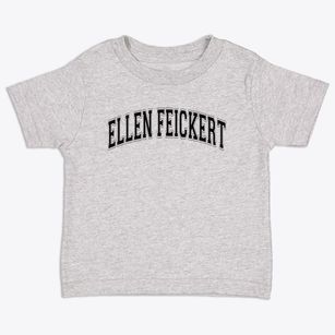 Ellen Feickert Elementary School Varsity Arch Toddler T-Shirt